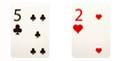 آیا شما در پوکر با 7 بدترین دست شروع بازی می کنید؟
