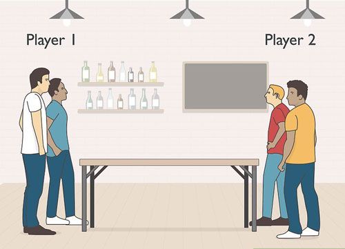 چگونه بیر پنگ بازی کنیم بازی کارتی Beer Pong